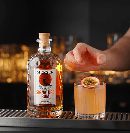 Passionfruit Mai Tai with Merser Signature Rum